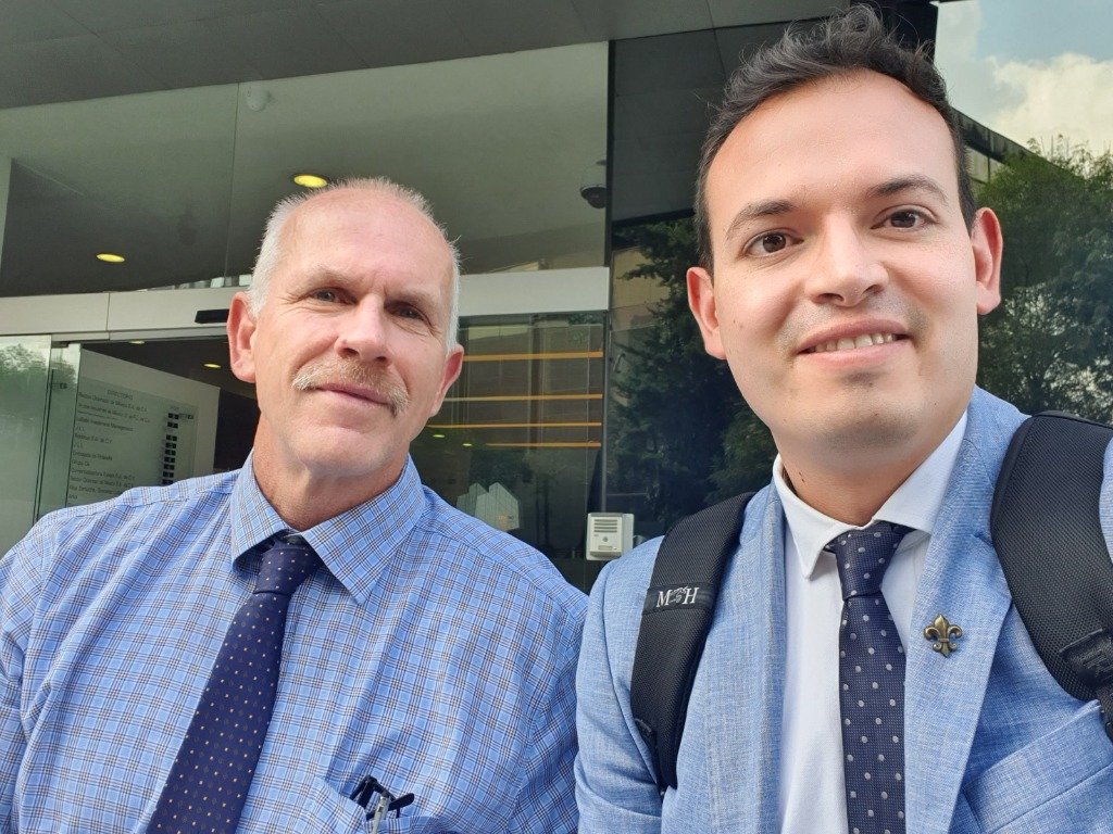Thomas Dunn and Victor Pazmiño — COPEX leadership