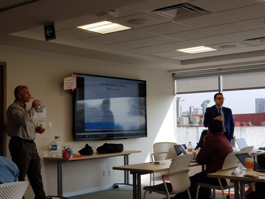 Lean Six Sigma project definition training with Victor and Tom